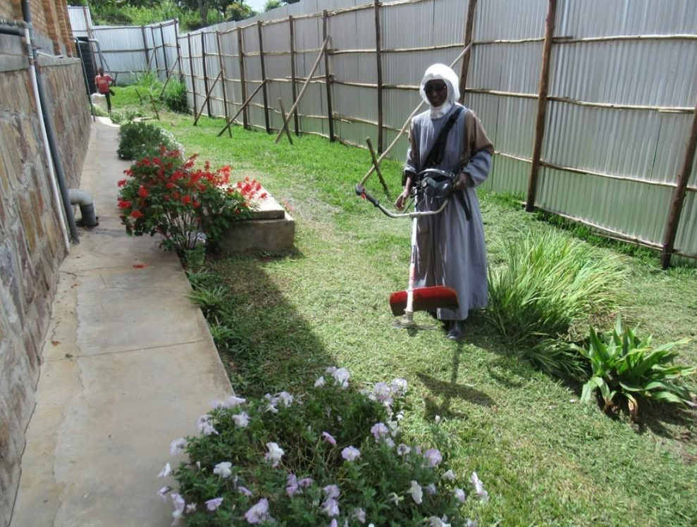 Rwanda Convent Wall